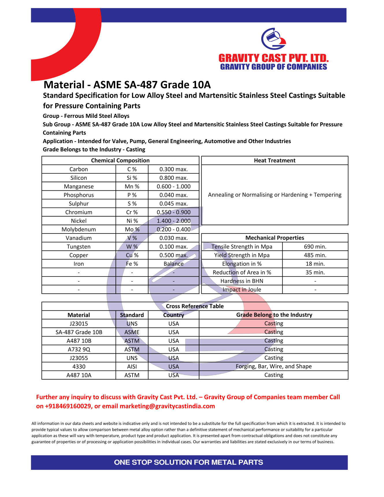 ASME SA-487 Grade 10A.pdf